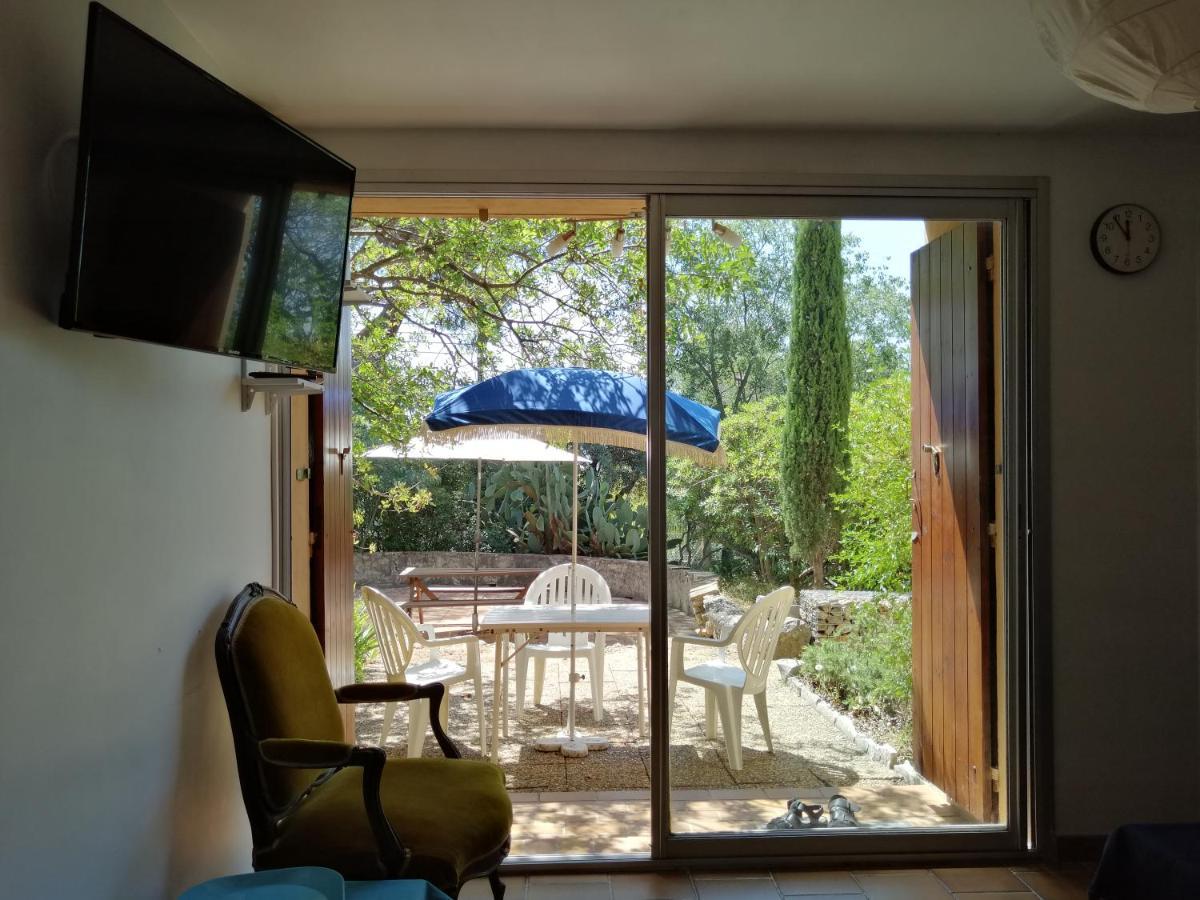 T2 36 M2, Rdc De Villa, Clim, Gd Jardin Clos, Animx Ok, Quartier Mt Faron Tres Calme, Wifi, Parking ツーロン エクステリア 写真